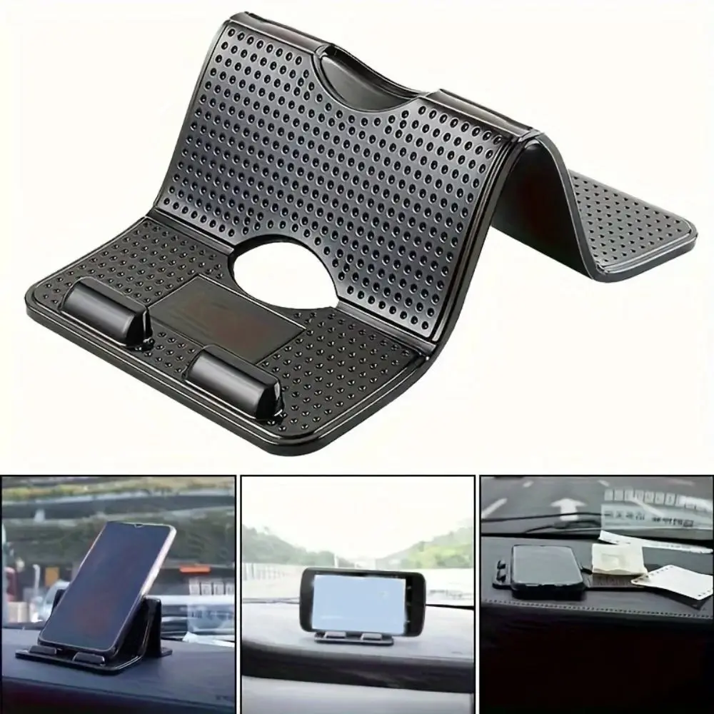 جديد متعدد الوظائف حامل هاتف السيارة قابلة لإعادة الاستخدام طوي لوحة القيادة جبل المضادة للانزلاق وسادة حامل السيارة الداخلية اكسسوارات السيارات