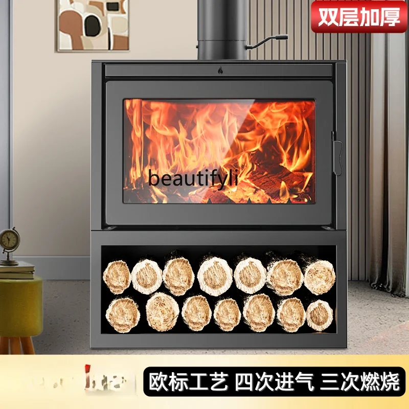 Y Fireplace Firewood Rural Firewood Burning Embedded Decoration Homestay Villa Wood Burning Furnace