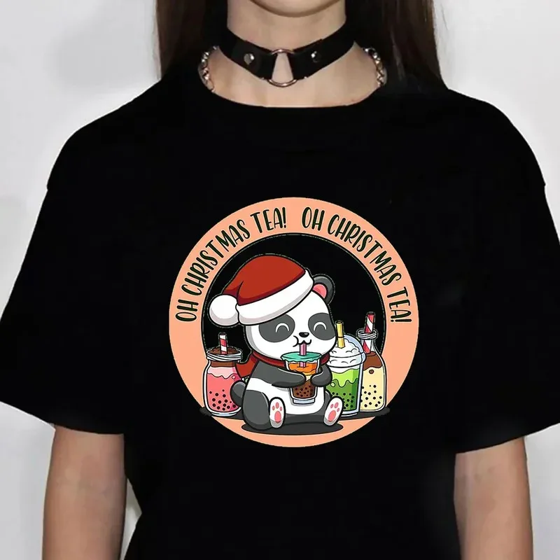 111 www لطيف ديناصور شاي فقاعات تي شيرت مصمم أنيمي الشارع الشهير تي شيرت الإناث Harajuku مضحك النساء الملابس #3