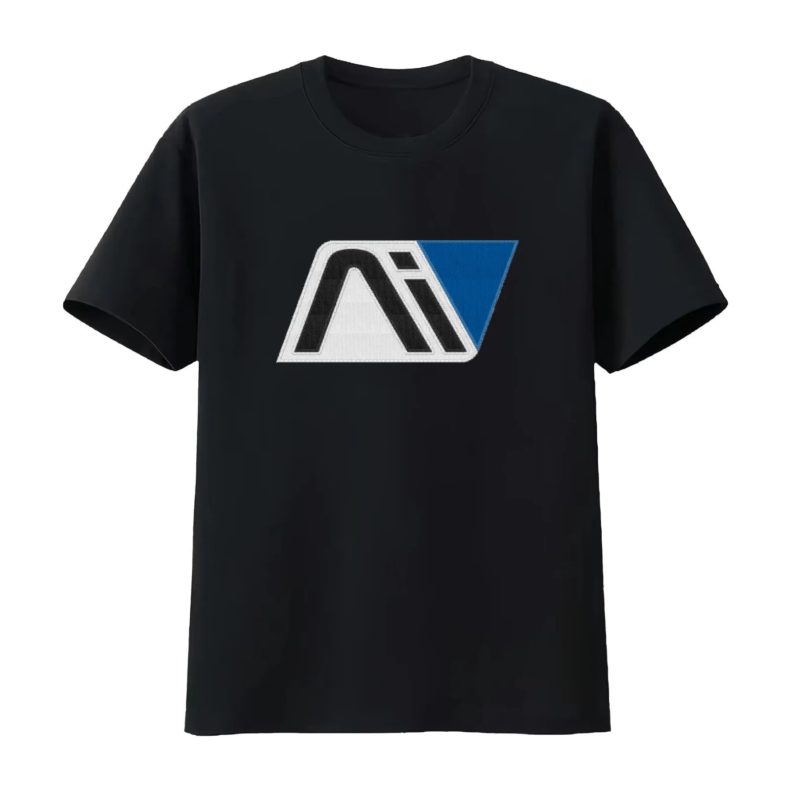 Andromeda Initiative Patch Mass Effect Andromeda Embroidered Patch Style T-Shirt Summer Casual Cotton Tee Unisex Men Women