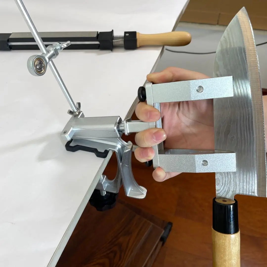 Professional Knife Sharpener Stainless Steel Fixed Angle Knife Sharpener Diamond Petroleum Stone Kitchen Tool Sharpener Knife