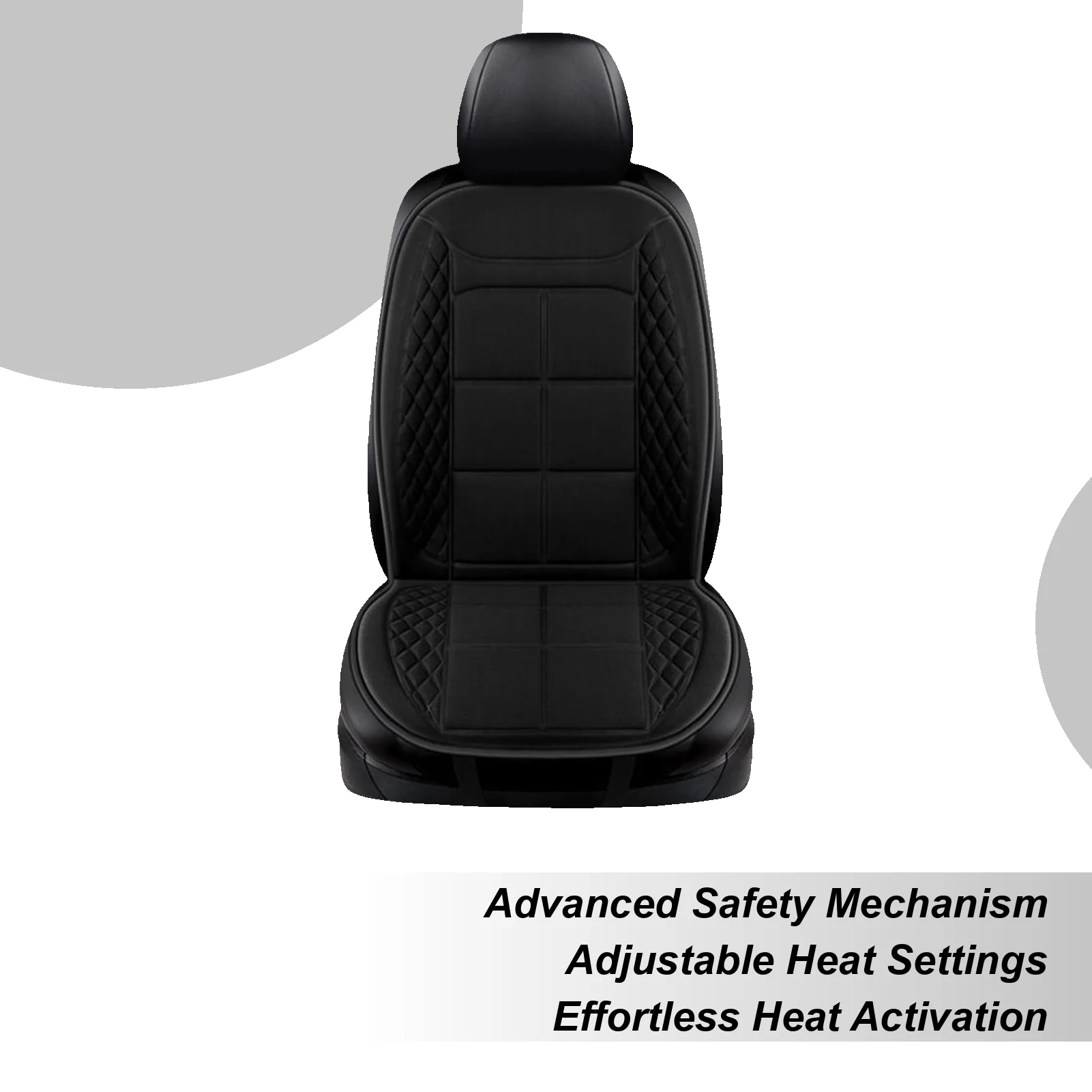 

Car Heated Seat Warmers Car Seat Warmers For Vehicle Automotive Chair Warming Device For SUV Sedan Truck Auto Vehicle