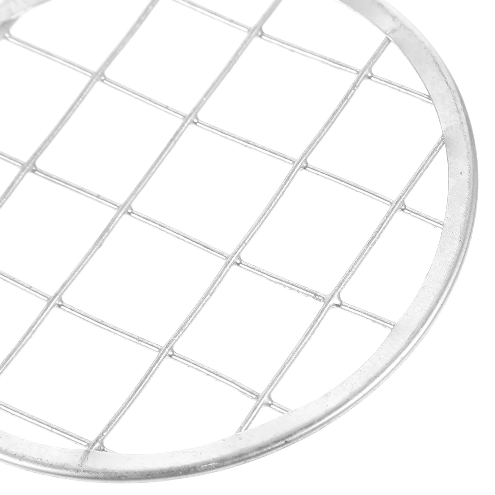 

12pcs Metal Flower Grid Pen Holder Cover Mason Jar Accessories Reusable Vase Grid Iron Arrangement Supplies Sturdy Stable