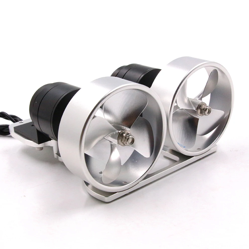 

KYO-4T 4T 24V 9kg 700W Dual Underwater Thruster Metal Propeller 30A 2-6S 5V/3A BEC ESC For ROV/AUV/Unmanned Vessel /Submersible