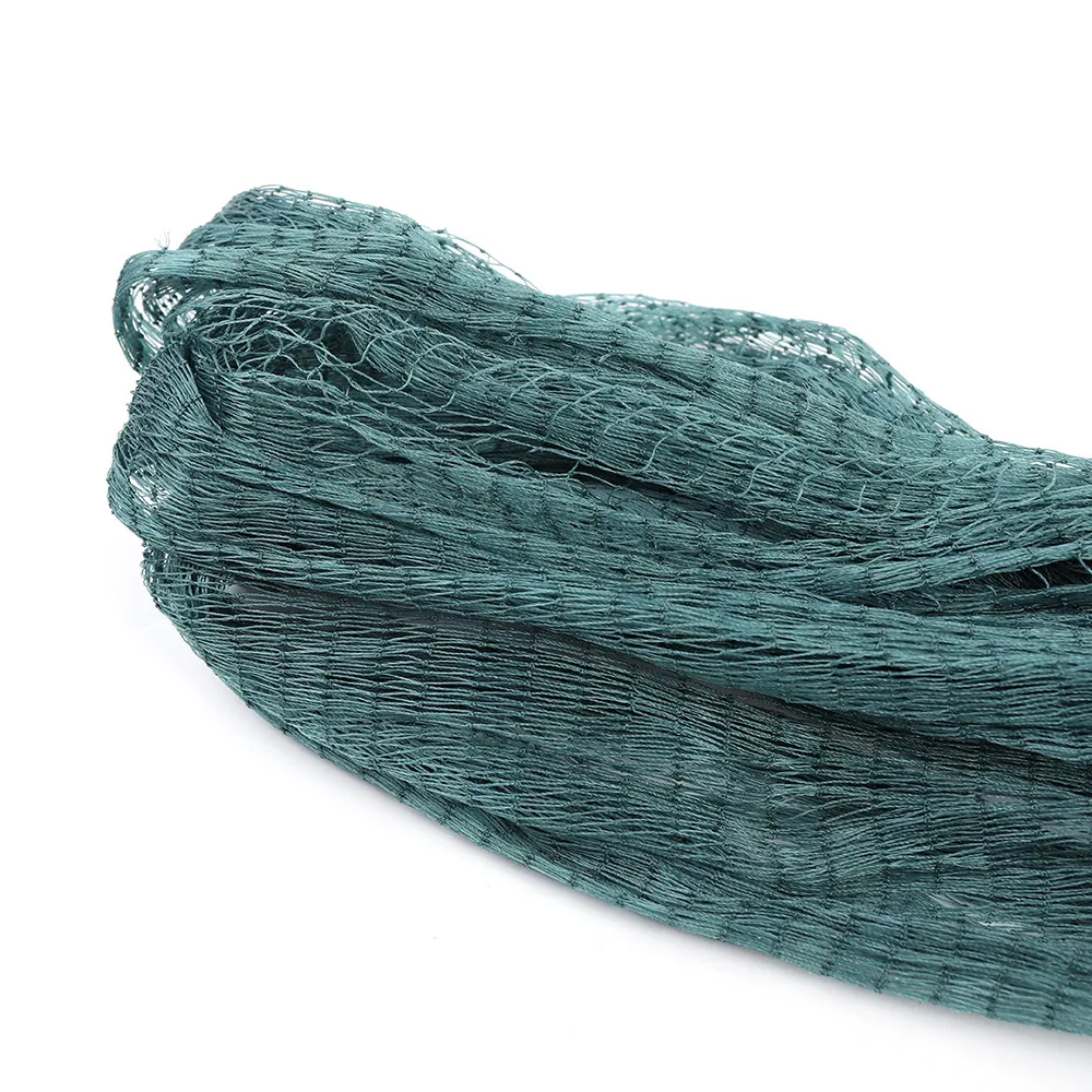 3X20M / 10X65Ft Fishing Drag Net Beach Seine Bait Seine Nylon Mesh Fish Net Green for Fishing at Ponds, Creeks, Sea, Lake