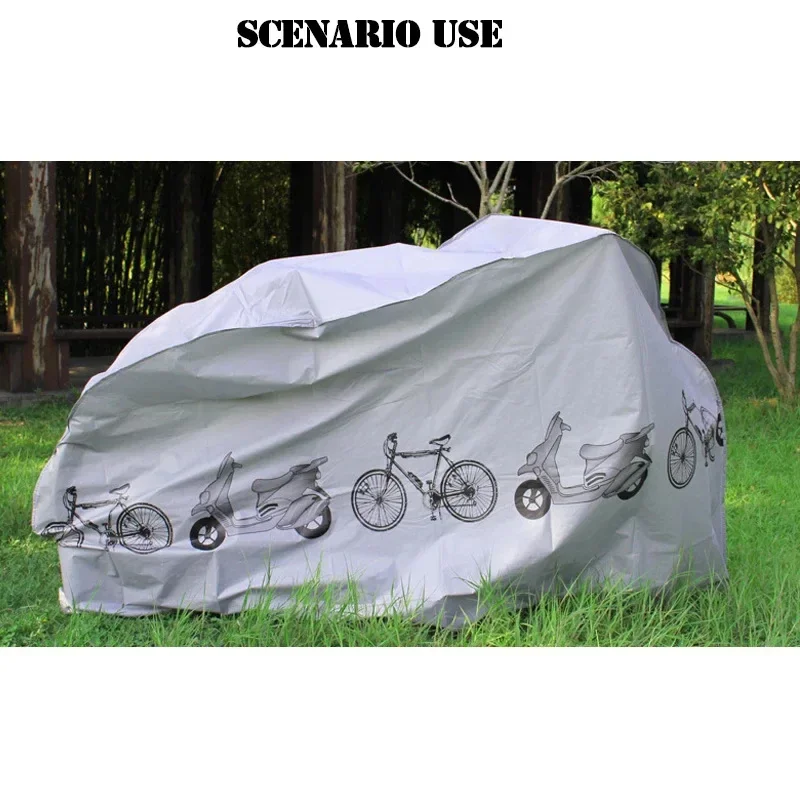 Bicycle cover Bicycle rain cover 100x200 MTB mountain road bike dust shade protective cover