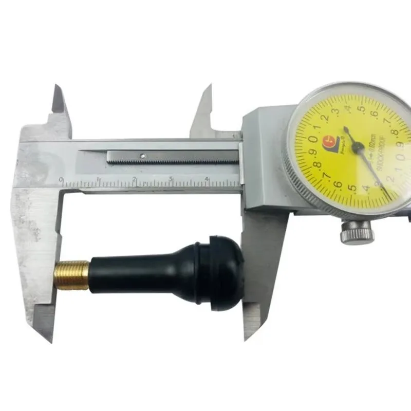 TR414 لايحتاج سيارة عجلة الاطارات صمام ينبع مع قبعات الغبار قبعات مطاطية سوداء الإطارات المطاط صمامات مع 20/4 مجموعات ينبع الملحقات