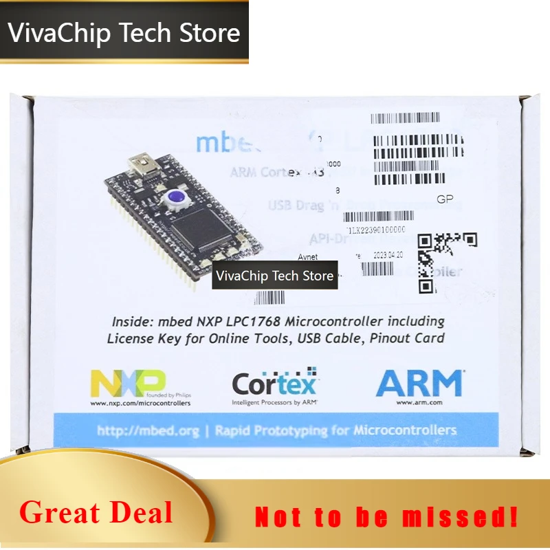 VivaChip TechOM11043 Cortex-M3 Embedded Development Board Mbed Compatible LPC1768 MCU Demo Kit