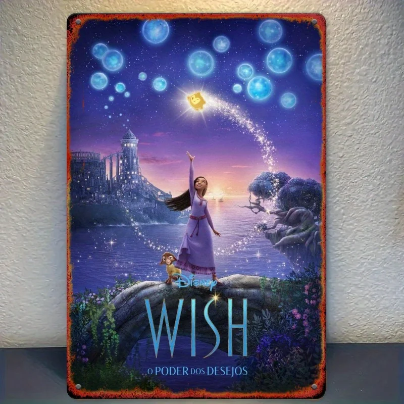 1Pc "Wish" 20.32X30… - image