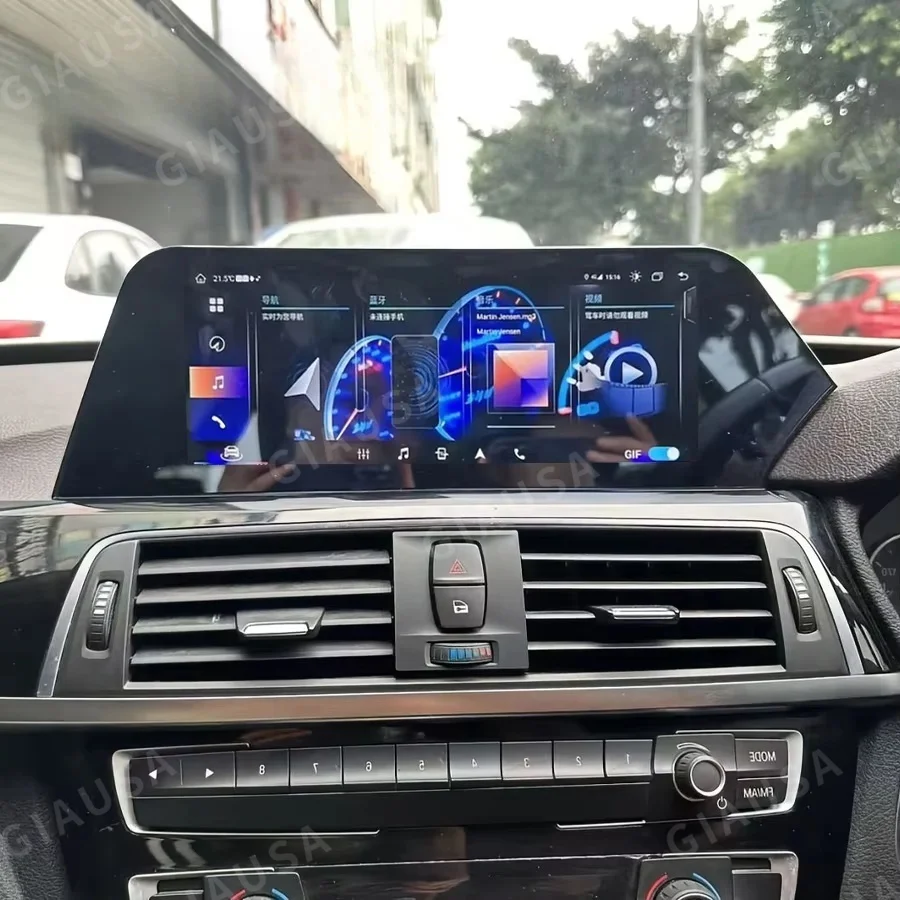 شاشة شفرة 10.25 بوصة لسيارة BMW 3 4 Series RHD 2013-2018 أندرويد 13 مشغل ملاحة الوسائط المتعددة ستيريو نظام تحديد المواقع راديو السيارة CarPlay