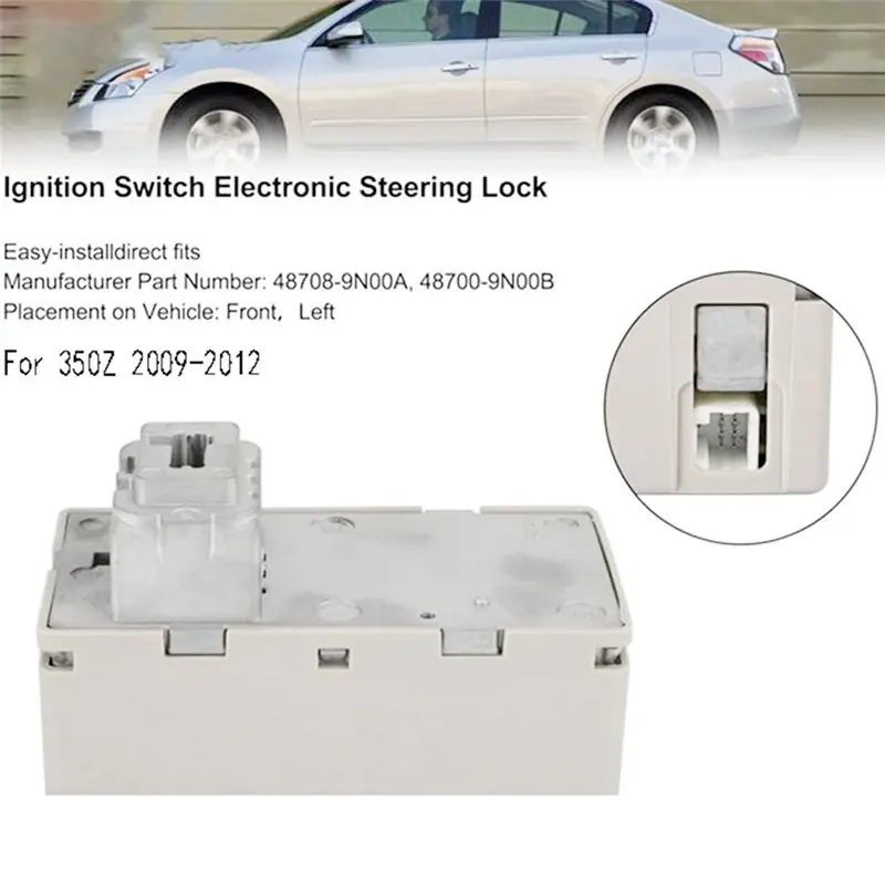 Leading-D8700-JF00D Ignition Lock For Nissan Altima Maxima 350Z 2009-2012 Lgnition Switch Electronic Steering Lock 48700-9N00B