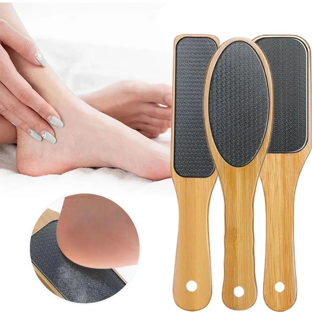 Outil de soin des pieds Double face, dissolvant de peau morte, callosités, cuticules, outils de nettoyage, broyeur professionnel, semelles de pieds He C9W0