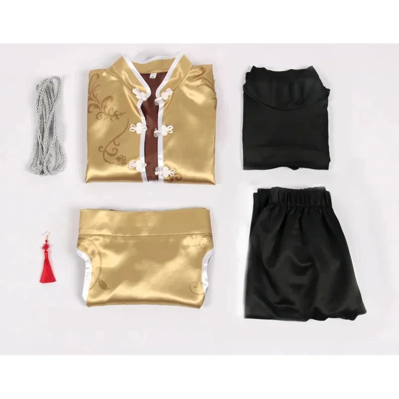 

Bachira Косплей Синий Замок Аниме Костюм Китай Кунг-Фу Тан Костюм Роза Сетка Синтетические Волокна Парик Подарочный Наряд Для Вечеринки Рождество; 8's, 6;