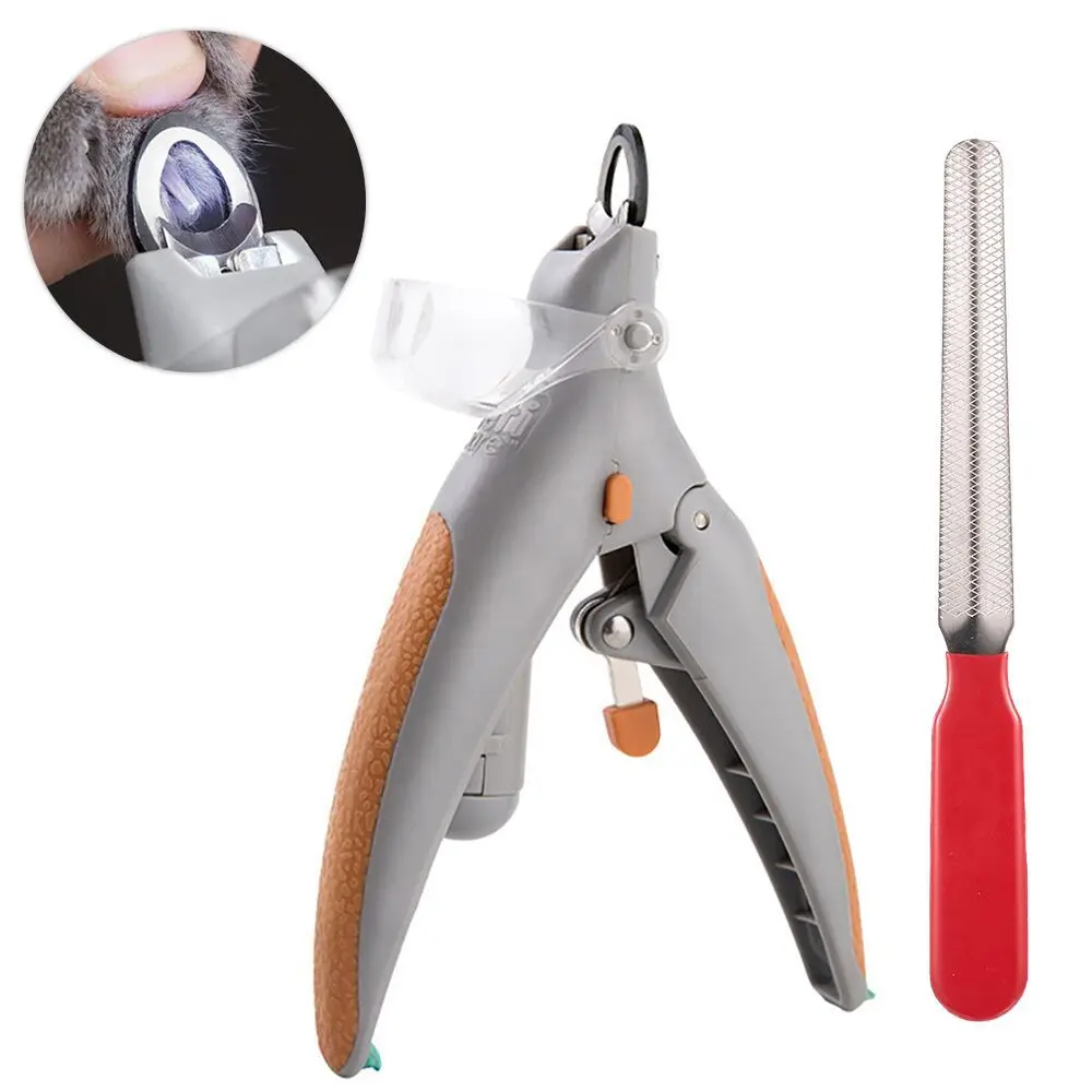 

Professional Pet Nail Clipper Scissors Pet Dog Cat Nail Toe Claw Clippers Scissor LED Light Nail Trimmer for Animals Pet Supplie