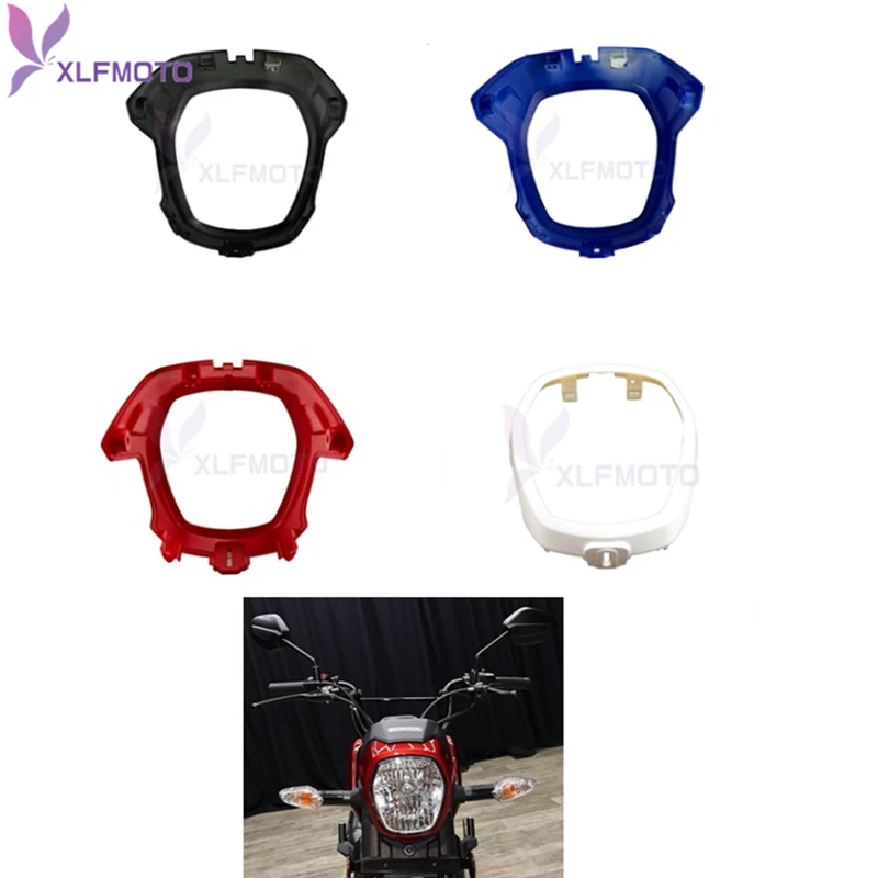 

Motorcycle Front Headlight Headlamp Cover Fairing Bulb Housing For Honda 2022-2023 NAVI NVA 110B