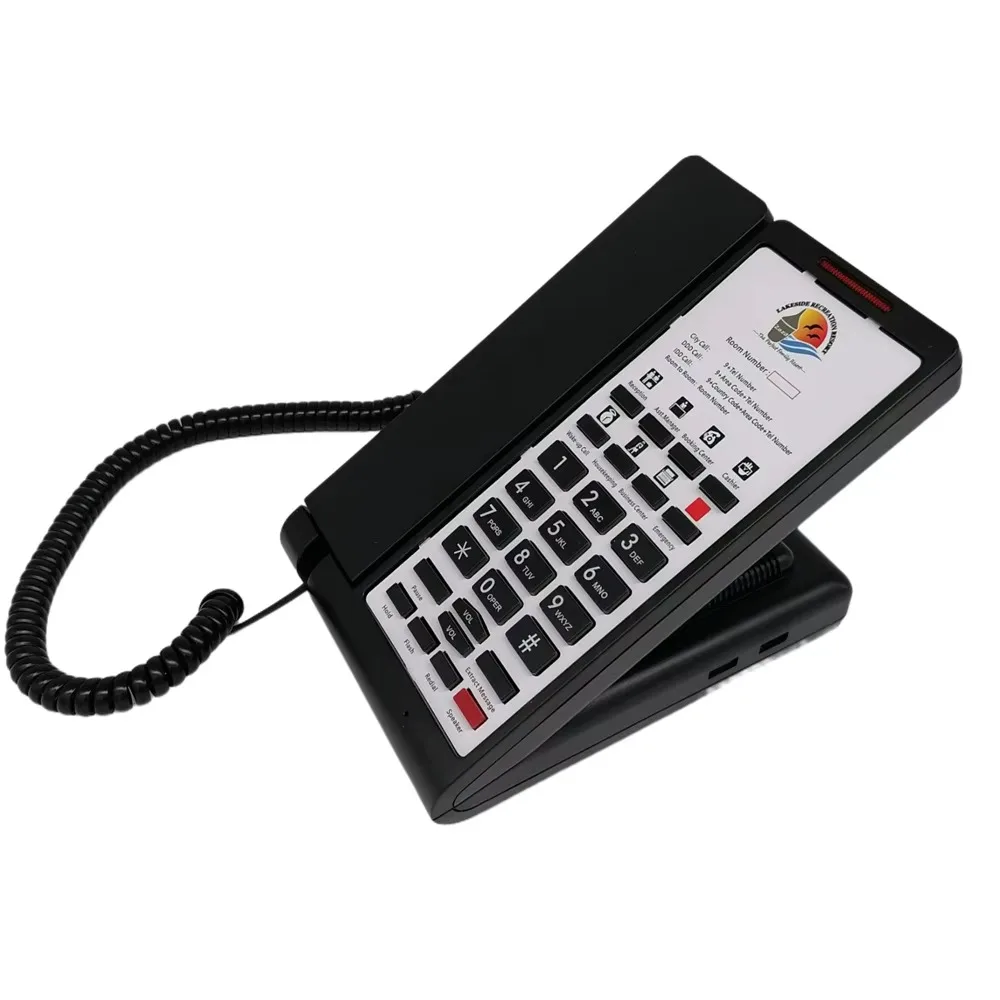 Advanced Hotel Telephone / Hotel Room Phone / Corded Landline Phones / KX-N008