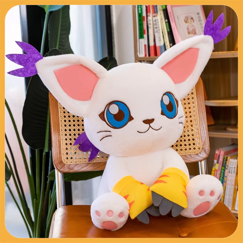 

Digimon Adventure Tailmon Plush Anime Peripherals Cosplay Gift 40cm