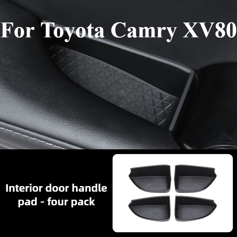 

Interior Door Handle Pad For Toyota Camry XV80 2026/2025 Silicone Scratch-Resistant Anti-Slip Fingerprint-Proof Waterproof 2024
