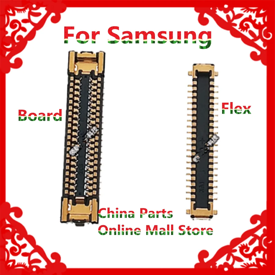 

For Samsung a70 A70S A30 A50 A80 A707F A707 A21S A217 A217F A90 A905 Plug LCD onBoard Flex Inline buckle of cable motherboard