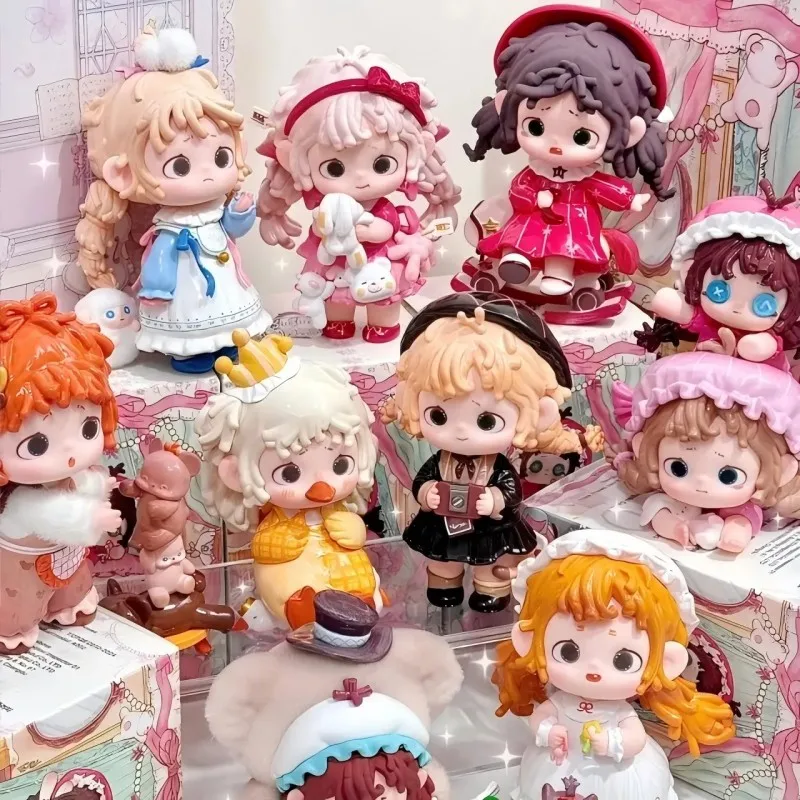 

Heyone Fufu Doll Miaomiao House Blind Box Fourth Generation Rolling Yarn Girl Handmade Mysterious Box Doll Girl Gift Ornament