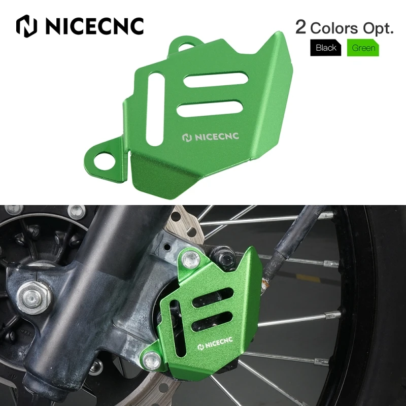 

Motorcycle Front Brake Caliper Guard Cover For Kawasaki KLR650 KLR 650 2008-2024 2009 2010 2011 2012 2013 2014 2015 2016 2017