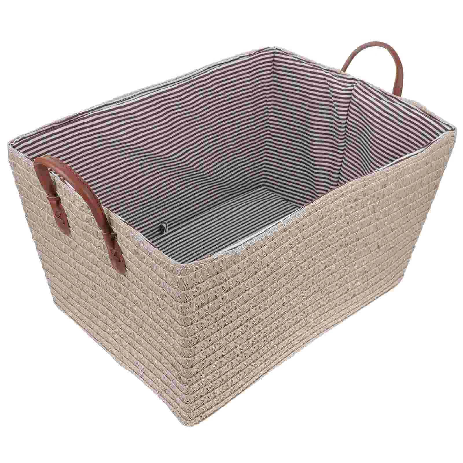 

Rattan Storage Basket Toys Wicker Baskets for Woven Laundry Pp Small Organizing Baby Blankets