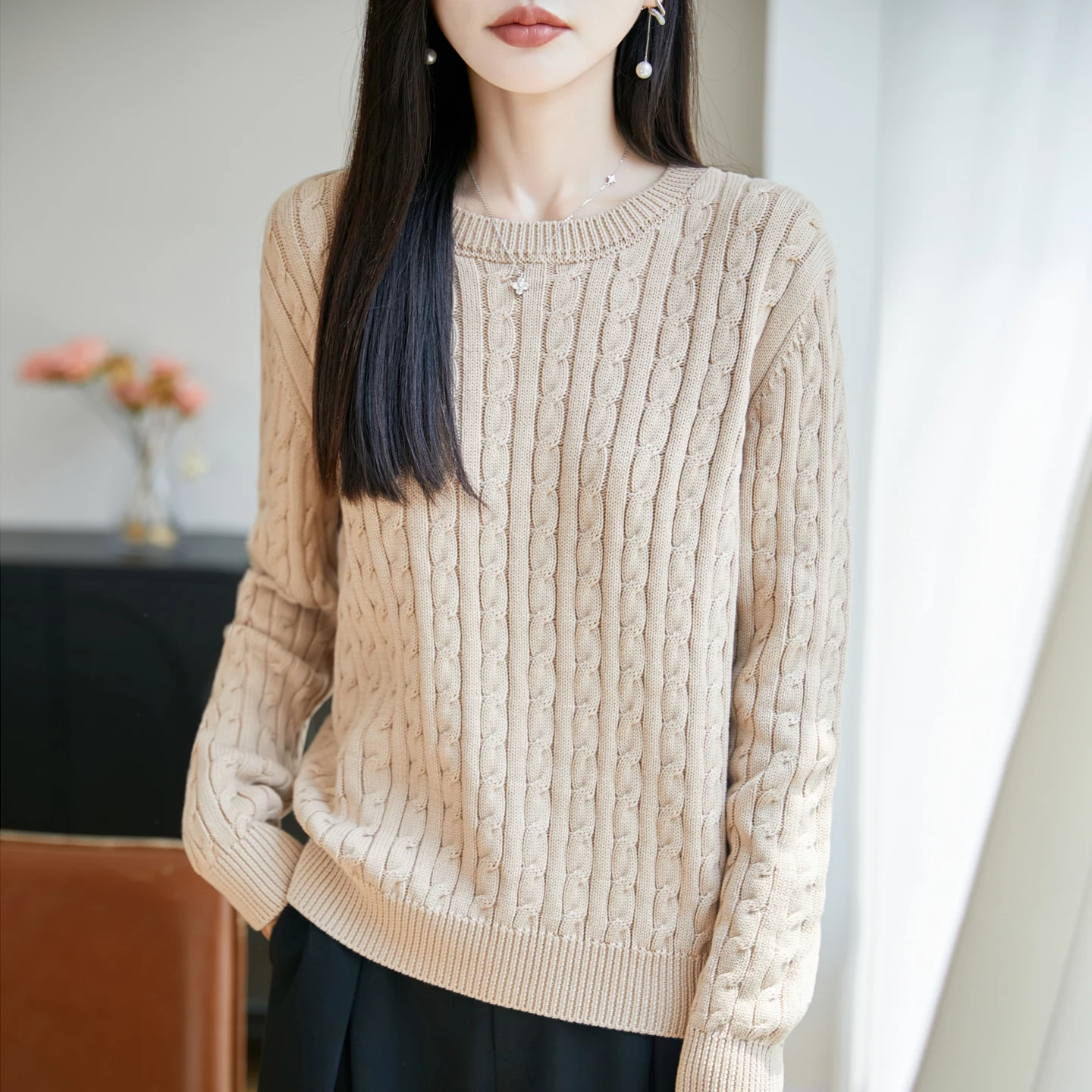 100% pure cotton vintage hemp  - огляд і ціна Undershirt Crew Neck