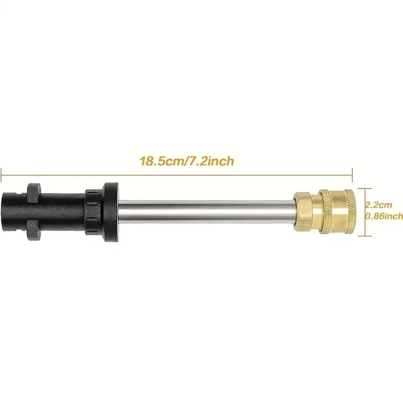 PA Foam Cannon Compatible Extension Wand,1/4