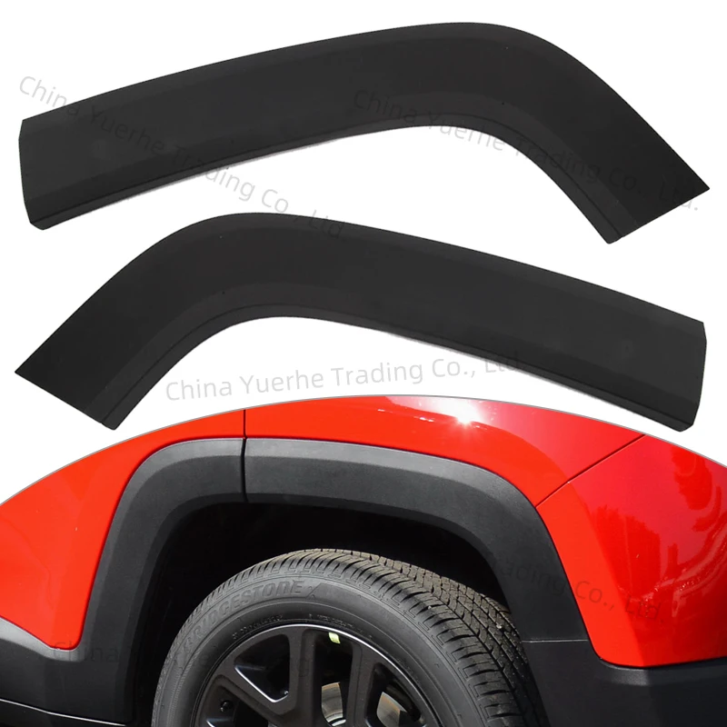 

1 пара литых крыльев корпуса заднего колеса, подходит для Jeep Renegade 2015-2022 5XB67LXHAA CH1790104 5XB66LXHAA CH1791104, новый