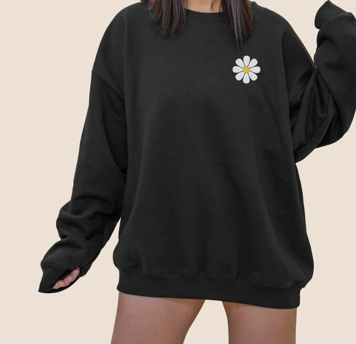 colored The Way The Truth The Life flowers Sweatshirt retro Women Long Sleeve jumper christian Pullovers Streetwear