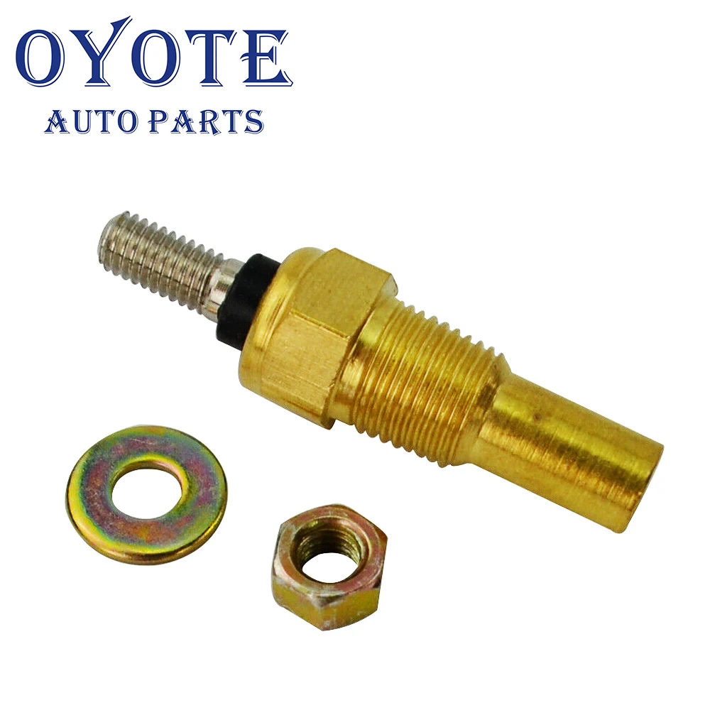 OYOTE 12V Racing Car Gauge Meter Oil Temp sender Water Temperature Sensor 1/8 NPT For gauge meter