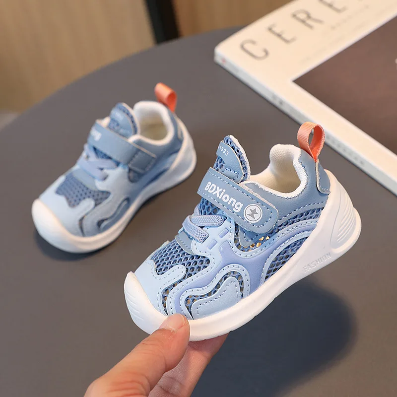 Baby Toddler Casual 2024 Summer Sandal Girl Walkers Kids Soft Sneakers Infant Little Children 0-3 Years Old Boys Sport Shoes