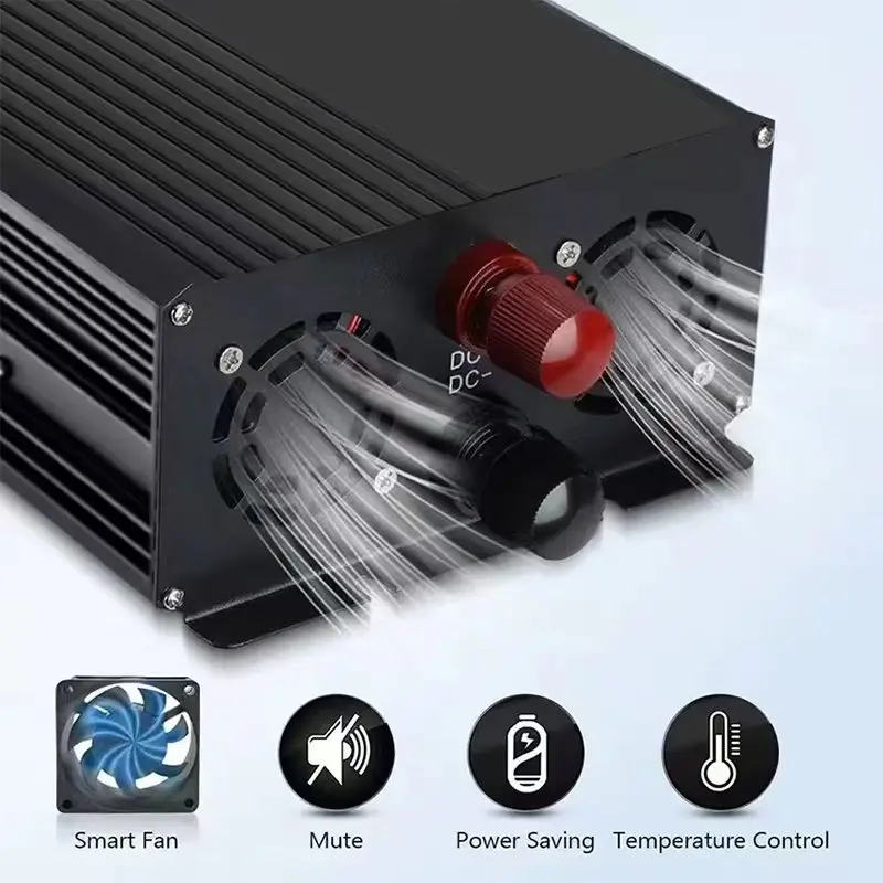 Reiner Sinus-Wechselrichter DC 12 V/24 V/48 V/60 V/72 V zu AC 110 V/220 V 6000 W 5000 W 4000 W 3000 W 1600 W Konverter Auto Solar Power Inverter – Detail 17