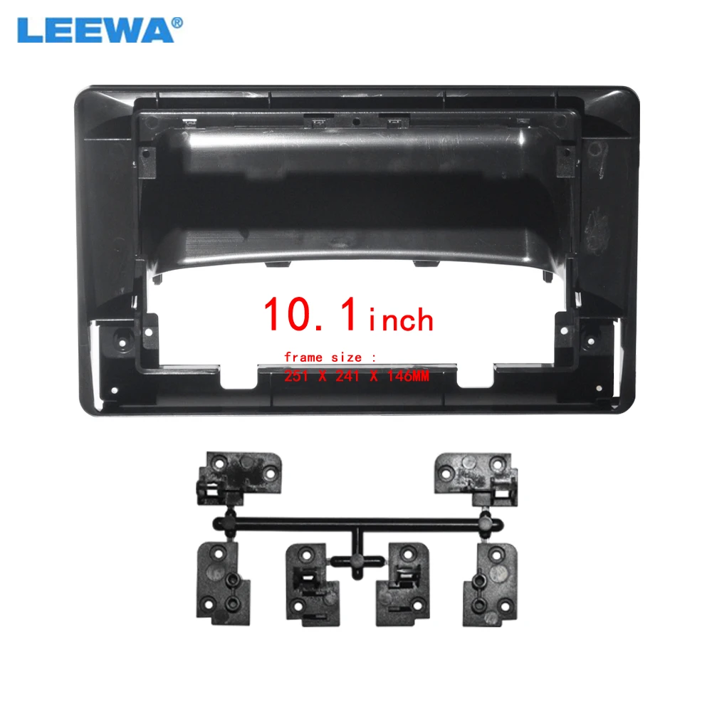 LEEWA Car 2Din Audio Face Plate Fascia Frame For Baojun 530(2018) Chevrolet Captiva (2020) 10.1