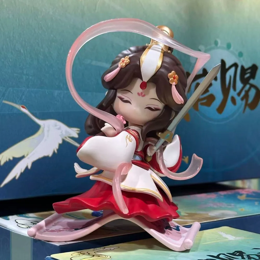 

Genuine Heaven Official's Blessing The Splendor of Painting Series Blind Box Tian Guan Ci Fu Xielian & Huacheng Figure Toys