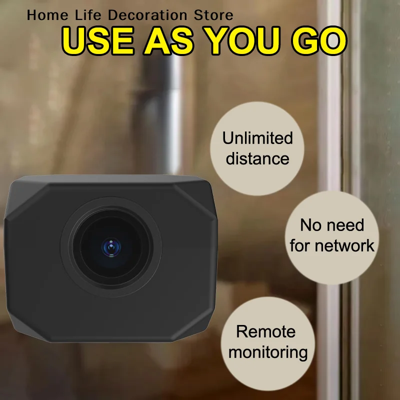【TG】New Camera 4K HD Wireless Network Mobile Phone Remote Real Time View Intelligent Security Wifi Smart Home Monitoring Camera