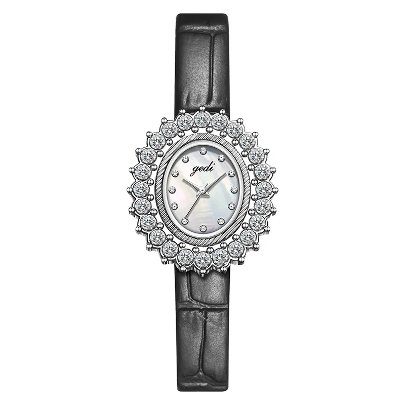 

Легкие роскошные бриллианты, маленькие и изысканные женские часы с темпераментом, нишевые высококачественные женские кварцевые часы