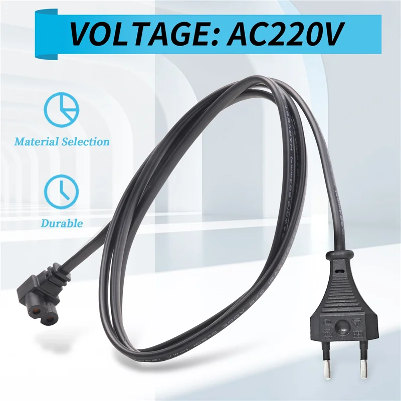 A99E-Universal Power Cable For HY300, HY320, HY300 PRO, Hy320mini Projectors For Various Projectors EU PLUG