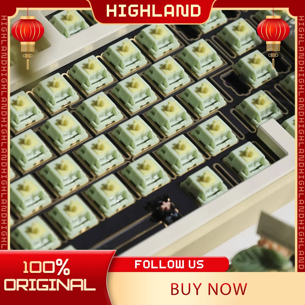 

Soulcat & Spm линейная ось 45 г Hi-Fi настройка гравийная ось механическая клавиатура Hmx переключатель аксессуар для геймера переключатель офисный подарок