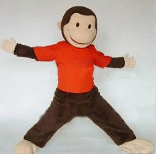 

The Curious Monkey Mascot Costume Custom Fancy Costume Kits Mascotte Theme Fancy Dress Carnival Costume