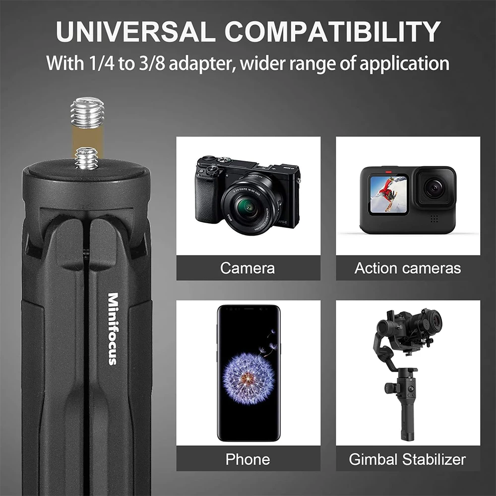 Aluminum Desktop Tabletop Mini Tripod Stand for MOZA Dji RS 4 3 Pro Ronin S SC RS2 RSC2 Crane 2 Gimbal Stabilizer Handle Grip