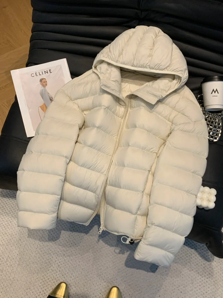 

Утепленная куртка-пуховик в корейском стиле с дизайном «Хлебный дутый хлеб», теплая хлопковая верхняя одежда с длинными рукавами на молнии