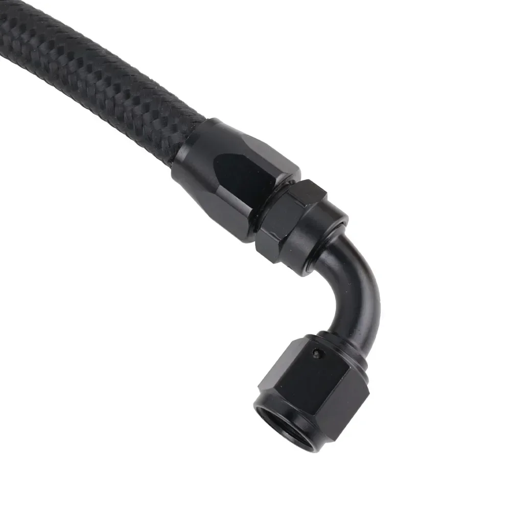 Schwarz an6 filter versteckt kraftstoff leitung anschlüsse kit inline filter für honda civic integra b/d serie zB ek dc2 crx ef autozubehör