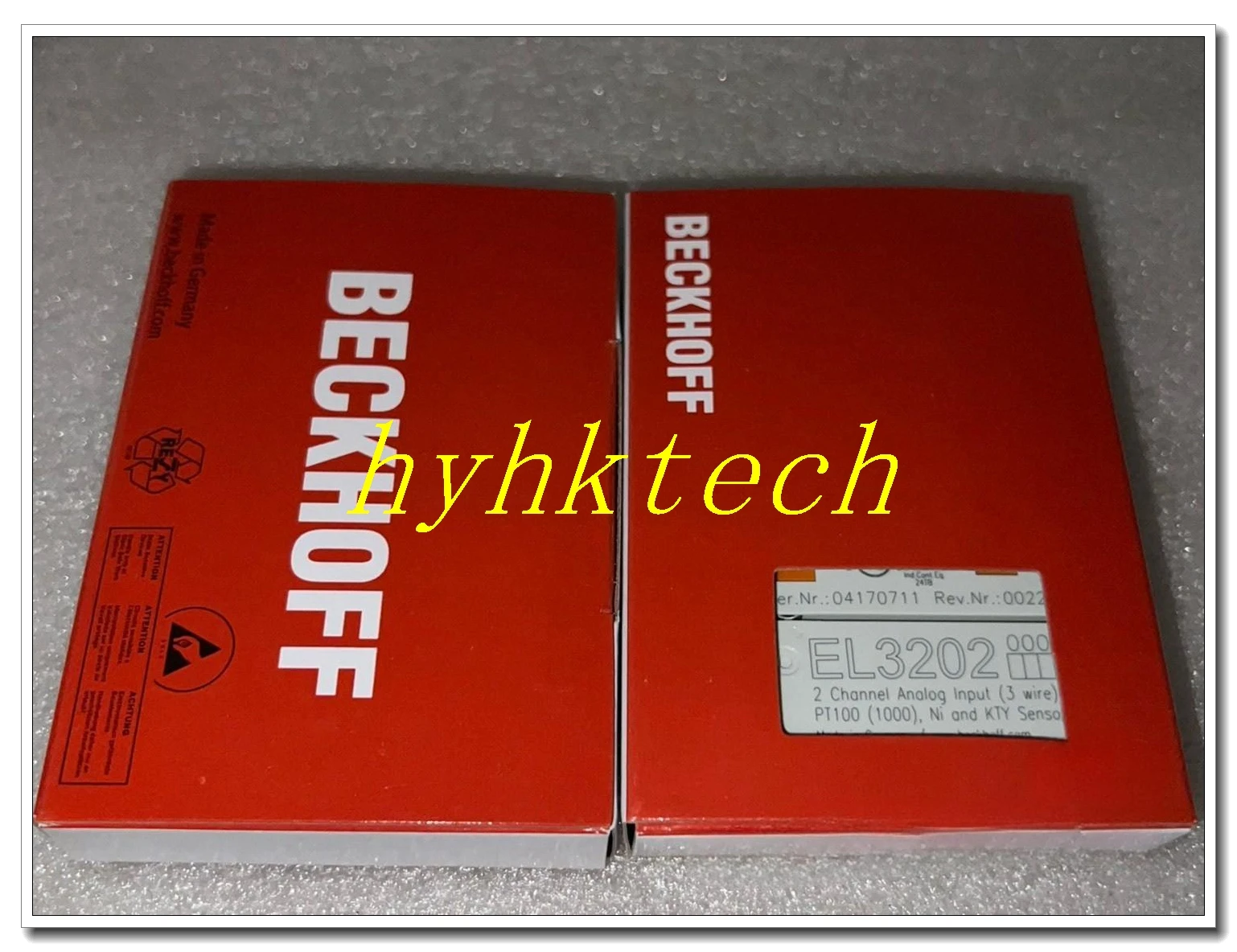 

Original EL3202 Digital quantity terminal module, original and tested before shipment