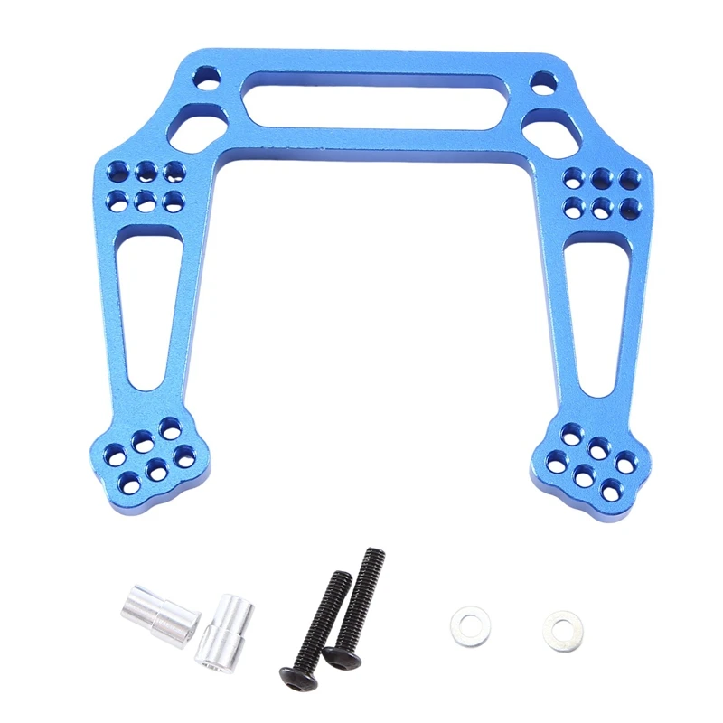 Alloy Front Shock Tower, Blue Atomik RC Replacement 3639 Spare Parts For Traxxas Slash 2WD 1:10