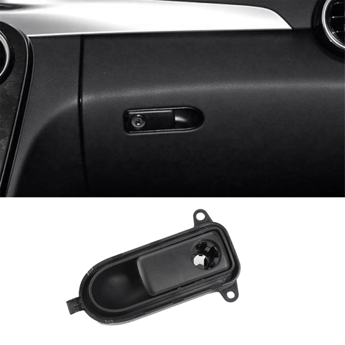 Car Glove Box Handle Cover Lid Toolbox Glove Boxes Cover for Mercedes Benz Vito V Class W447 W448 2016-2022