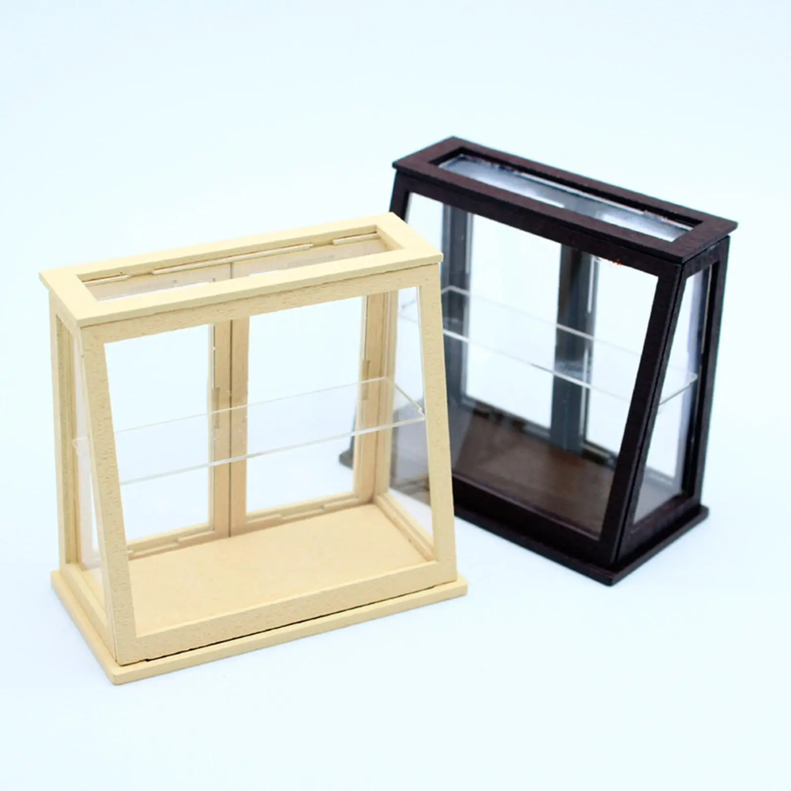 Gabinete de panadería para casa de muñecas, gabinete de comida en miniatura a escala 1:12 para Micro paisaje, Diorama, accesorios de fotografía, decoración de escena de tienda