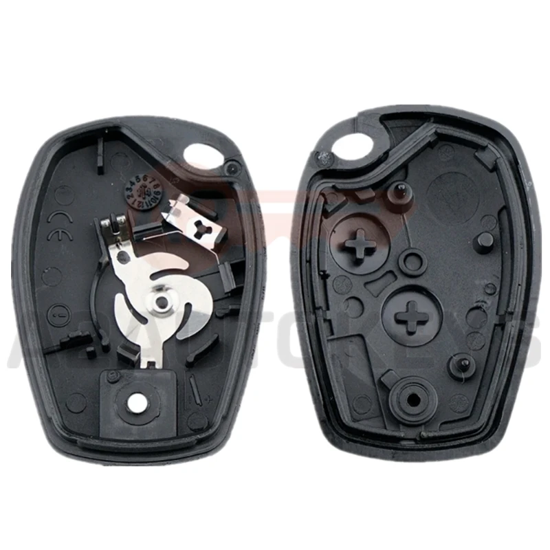 A2AUTOKEYS 2/3Buttons 433MHZ PCF7946 Chip Remote Smart Car Key For Renault Duster Modus Clio 3 Twingo DACIA Logan Sandero Kangoo