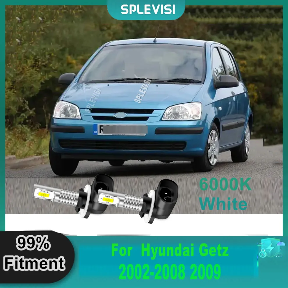 

Precision CSP LED Foglight Bulb 12V 35W 6000K White IP67 Waterproof For Hyundai Getz 2002 2003 2004 2005 2006 2007 2008 2009