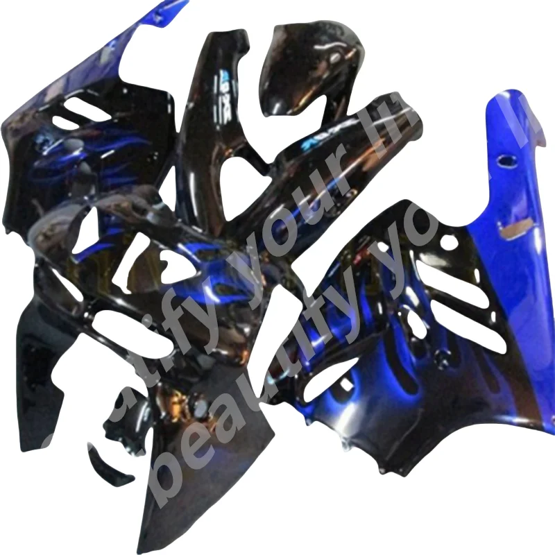 Motorcycle Fairings Kits For KAWASAKI Ninja ZX-9R 1994 1995 1996 1997 ZX9R ZX 9R 94 95 96 97 black blue Bodywork Set